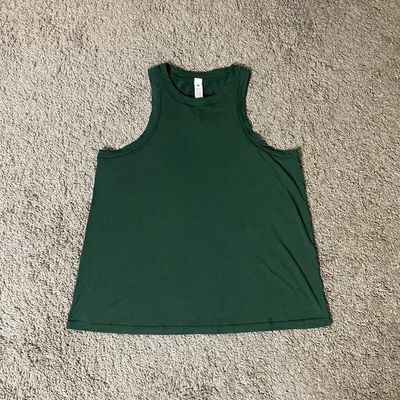 Lululemon Size 12 Jersey Training Muscle Tank Long Legacy Green - Picture 1 of 5